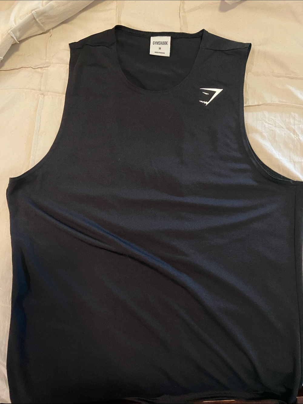 Gymshark Medium Men’s Black Athletic Sleeveless Tank
